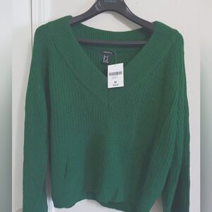 Forever 21 Dark Green knitted sweater